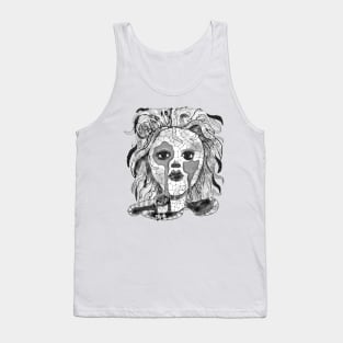 Lady Owl 13 Tank Top